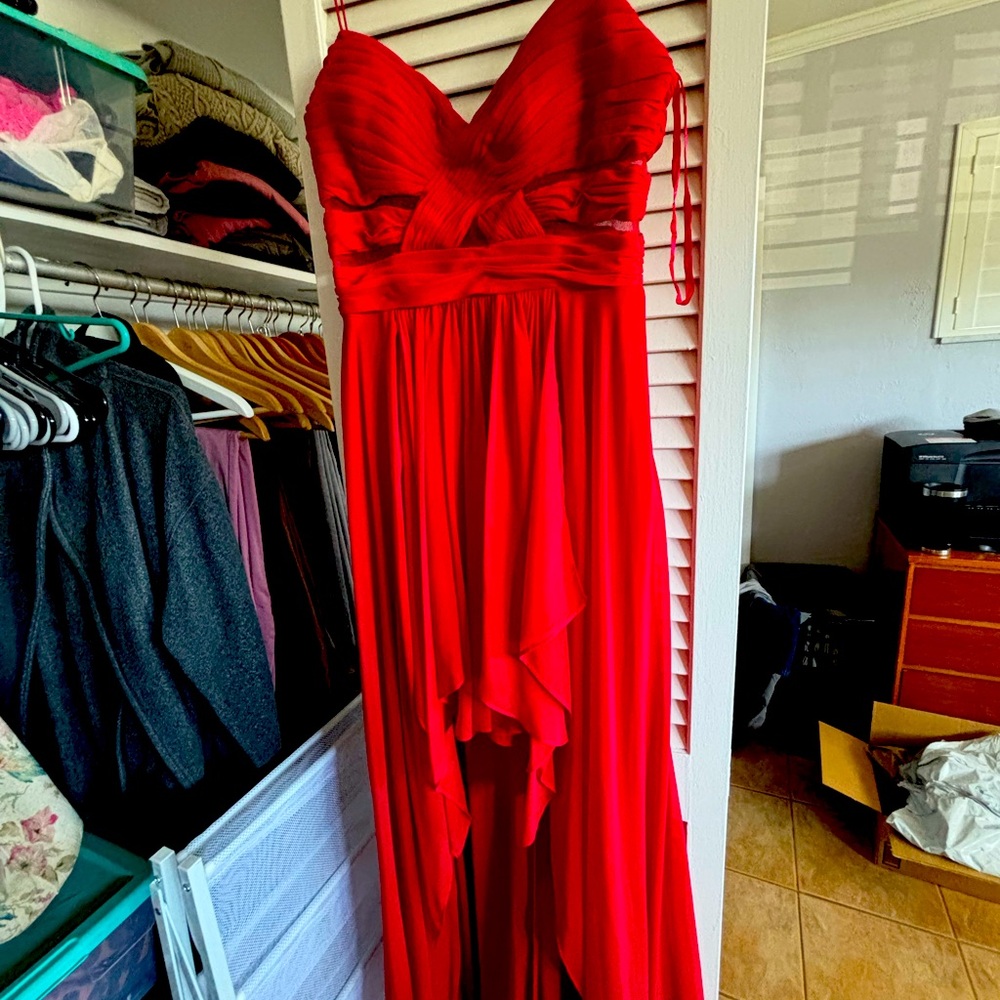 Red dress